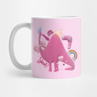 Valentines Dinosaur - Please accept my love Mug